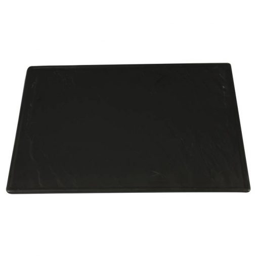 Rectangular Plate With Slate-Design