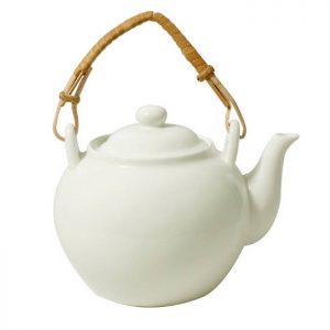 Japanese Tea Pot With Bamboo Handle