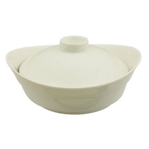 Boat Shape Bowl With Cover