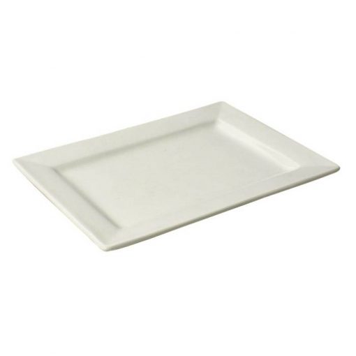 Rectangular Plate With Rim