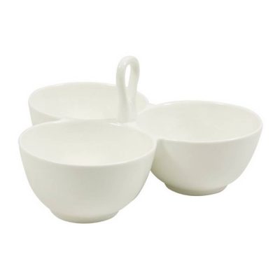 3 Compartment Bowl With Handle