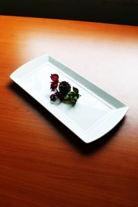 Rectangular Plate With Handle