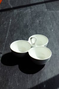 3 Compartment Bowl With Handle